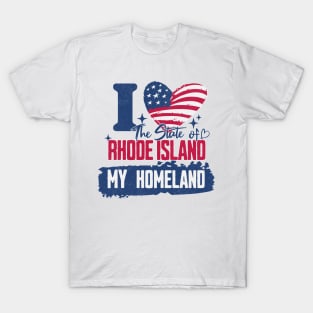 Rhode Island my homeland T-Shirt